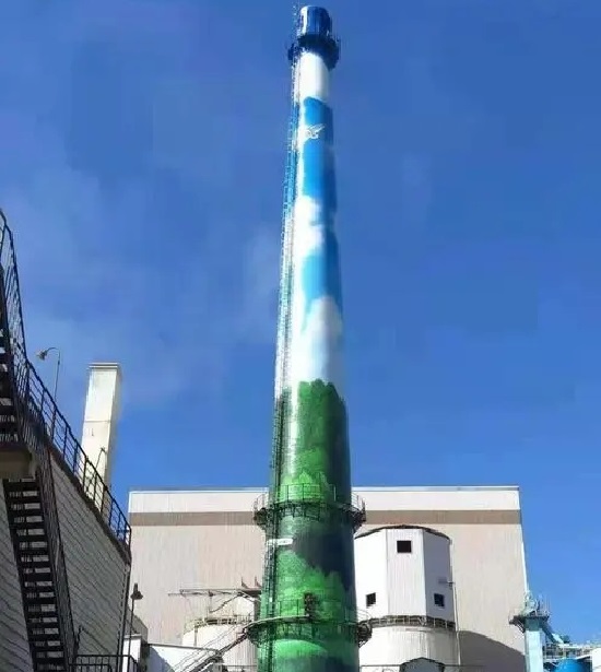 煙囪彩繪美化公司美化技術(shù)專業(yè) 鑄就彩繪精品