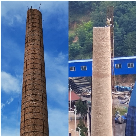 煙囪拆除公司環(huán)保拆除，助力藍(lán)天白云夢